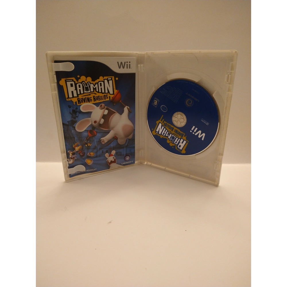 Rayman Raving Rabbids (Nintendo Wii, 2006) - Picture 2 of 2